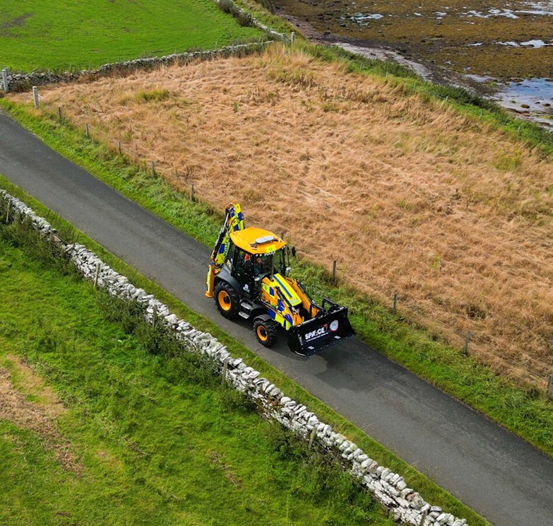 Customer – Police Scotland and Scottish Plant Operators Association
Facebook - @PoliceScotland & SPOAofficial
Instagram - @PoliceScotland
Location – Scotland
Copy Examples –
Machine on a mission. A #JCB 3CX backhoe loader in custom police livery from @scotjcb in collaboration with @PoliceScotland and @SPOAofficial, to raise awareness for plant and fuel theft around Scotland.
Public service announcement. A #JCB 3CX backhoe loader in custom police livery from @ScotJCB in collaboration with @PoliceScotland and SPOA The Scottish Plant Operators Association, to raise awareness for plant and fuel theft around Scotland.
A cause for construction. A #JCB 3CX backhoe loader in custom police livery from @ScotJCB in collaboration with @PoliceScotland and @SPOAplant, to raise awareness for plant and fuel theft around Scotland.
Spreading the word, far and wide. A #JCB 3CX backhoe loader in custom police livery from @Scot JCB Ltd in collaboration with @Police Scotland and SPOA The Scottish Plant Operators Association, to raise awareness for plant and fuel theft around Scotland.